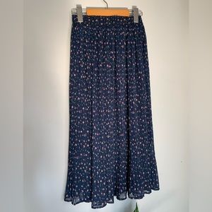 Oak & Fort Floral Long Skirt